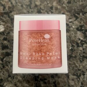 Pure Heals Rose petals sleeping mask. brand new in box.